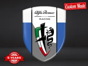 Alfa Romeo Parachoques Impresión Alta Gama Profesional Minimalista